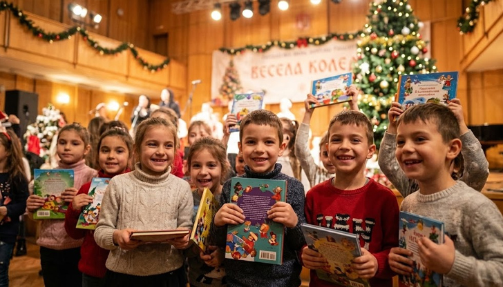 „Коледна олелия“ ще подари книги на над 500 деца в Русе