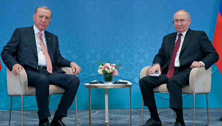 Реджеп Ердоган предложи на Владимир Путин частично примирие в Украйна