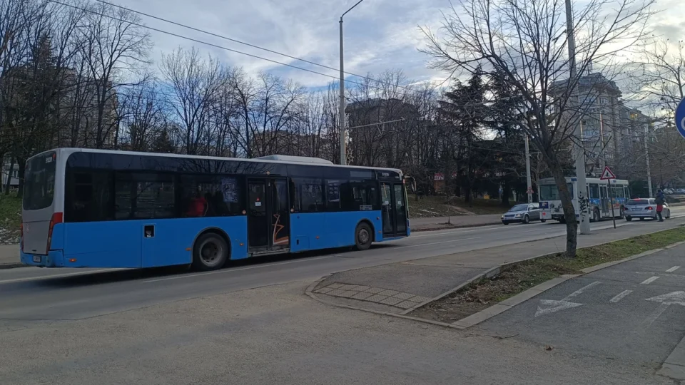 Затруднения при придвижване с градския транспорт в Русе